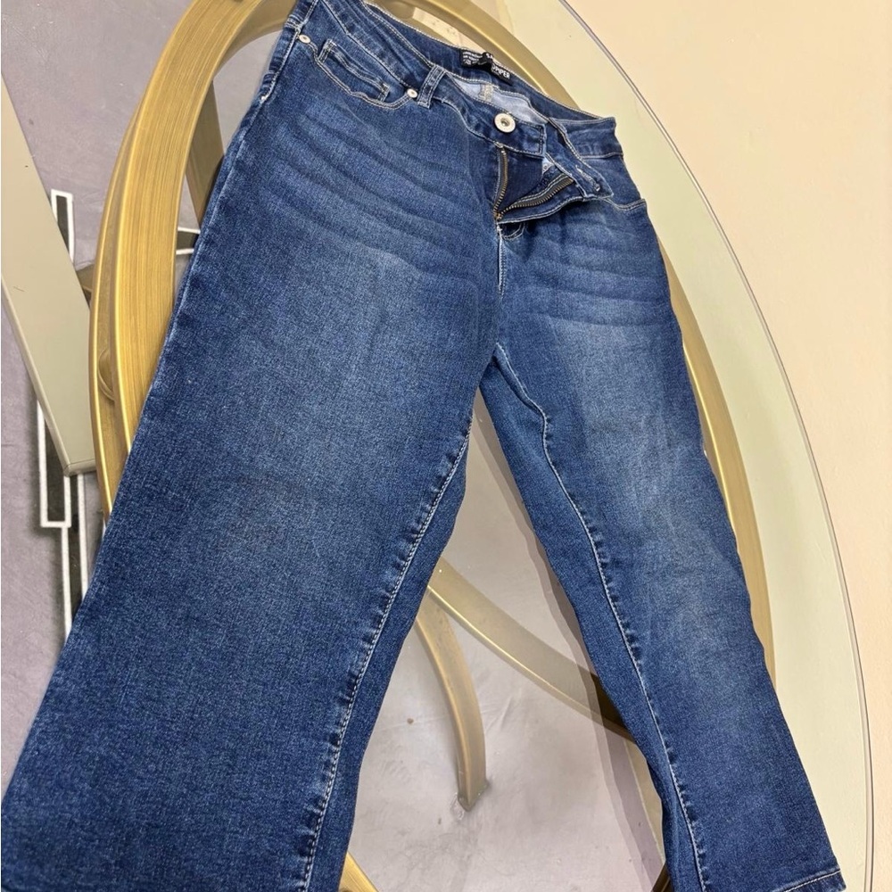 Express Classic Blue Straight Leg Women's Jeans